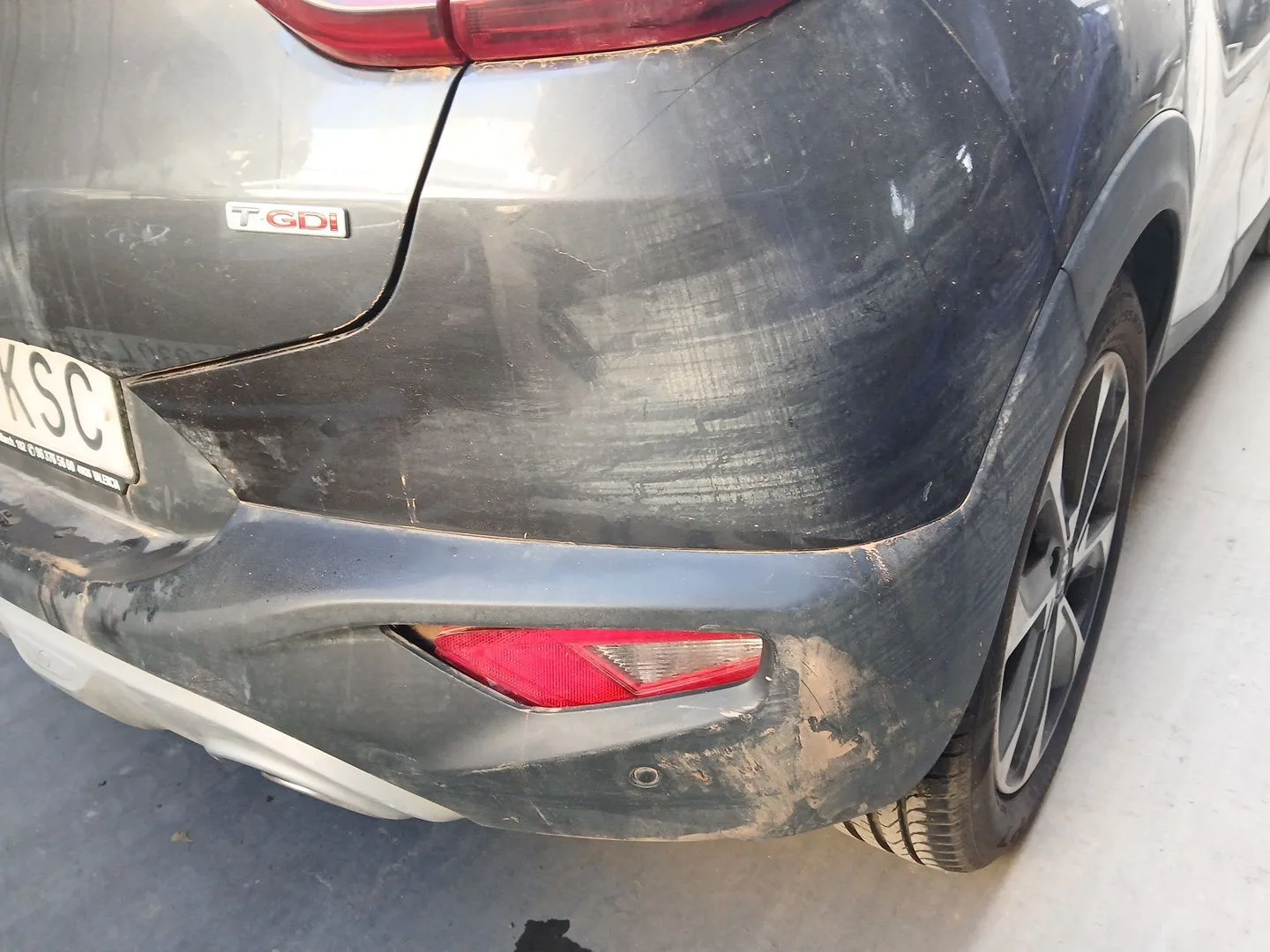 Paragolpes Trasero para Kia Stonic (Yb)