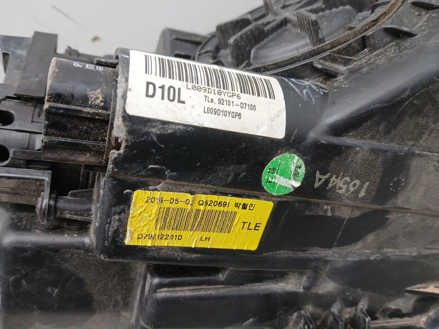 Faro Izquierdo para Hyundai Tucson (Tl, Tle)