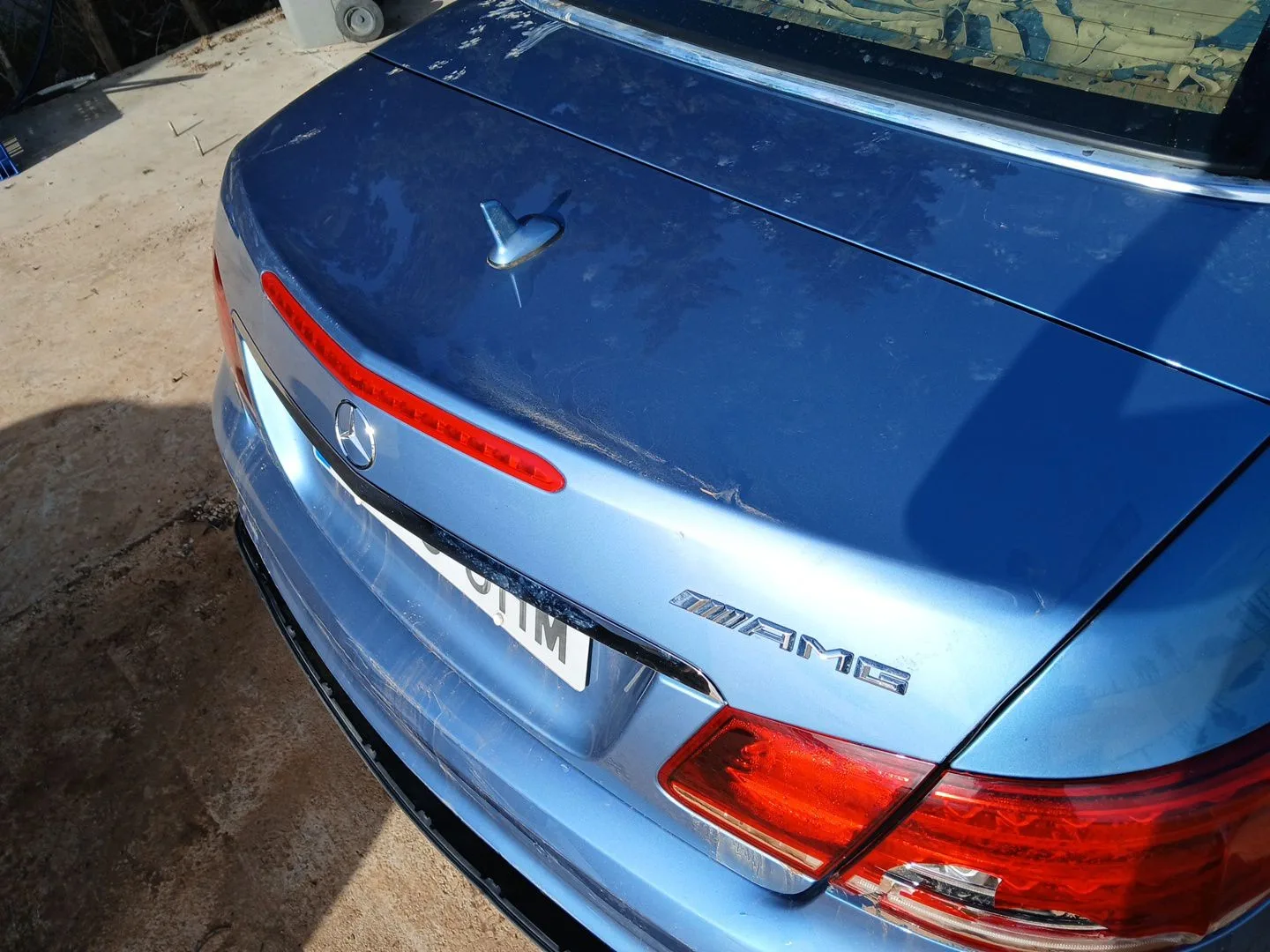 Tapa Maletero para Mercedes-Benz Clase E Descapotable (A207)