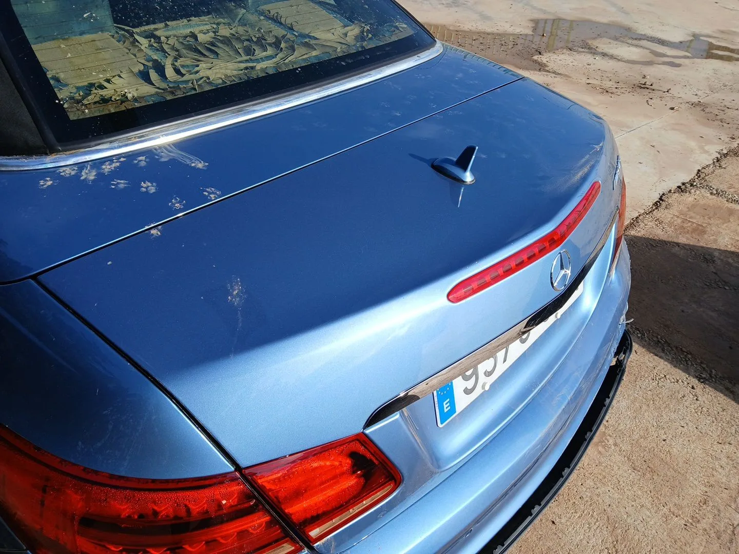 Tapa Maletero para Mercedes-Benz Clase E Descapotable (A207)
