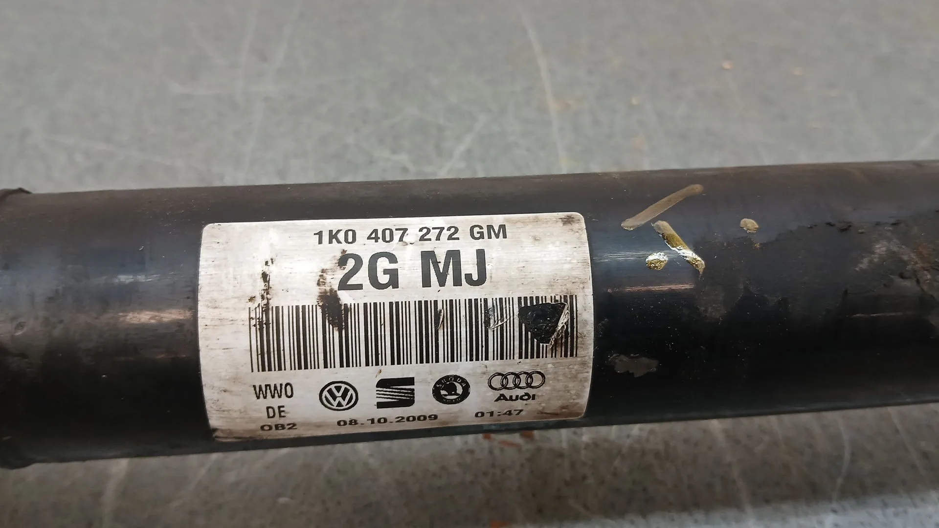 Transmision Delantera Derecha para Seat Altea Xl (5P5, 5P8)
