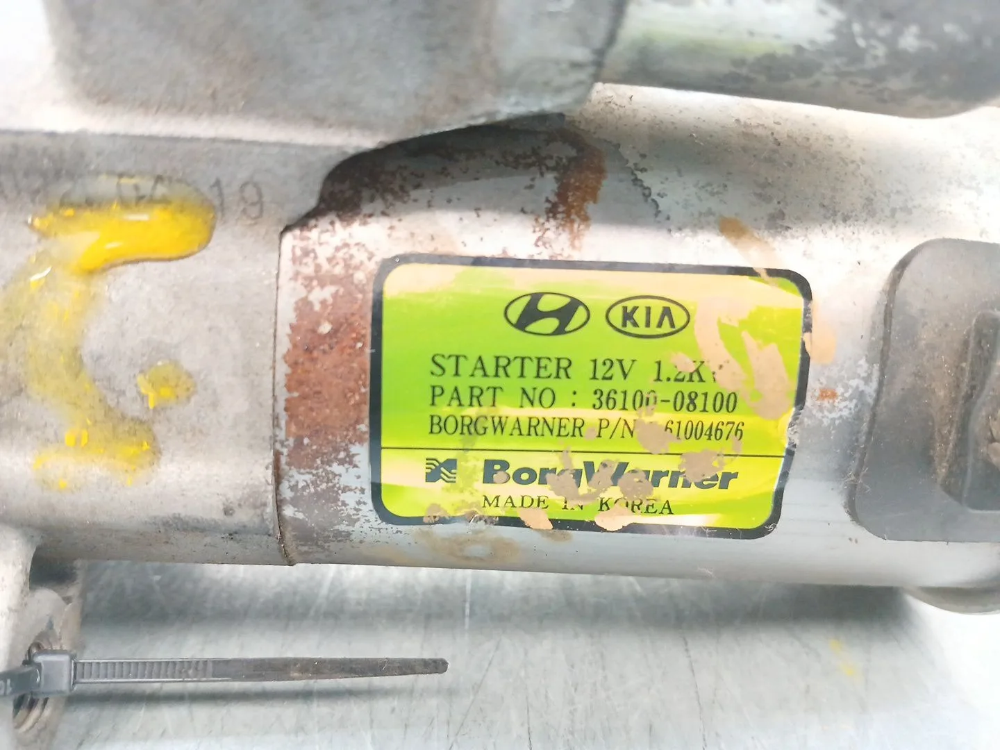 Motor Arranque para Hyundai Kona (Os, Ose, Osi)