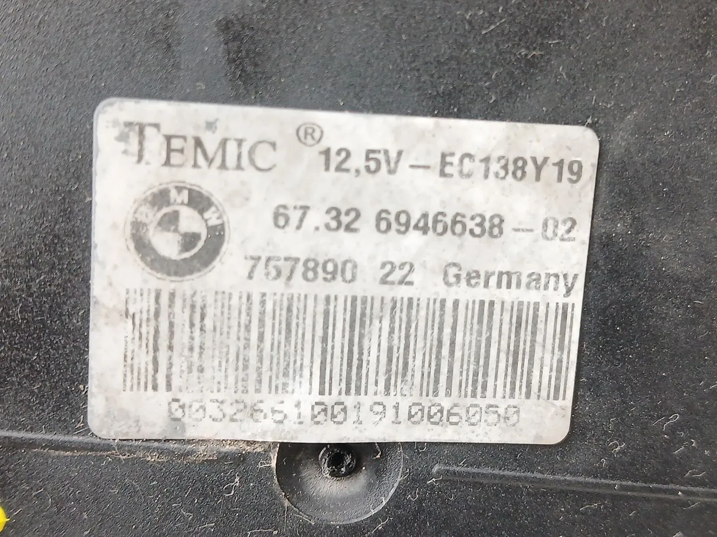 Electroventilador para Bmw X3 (E83)