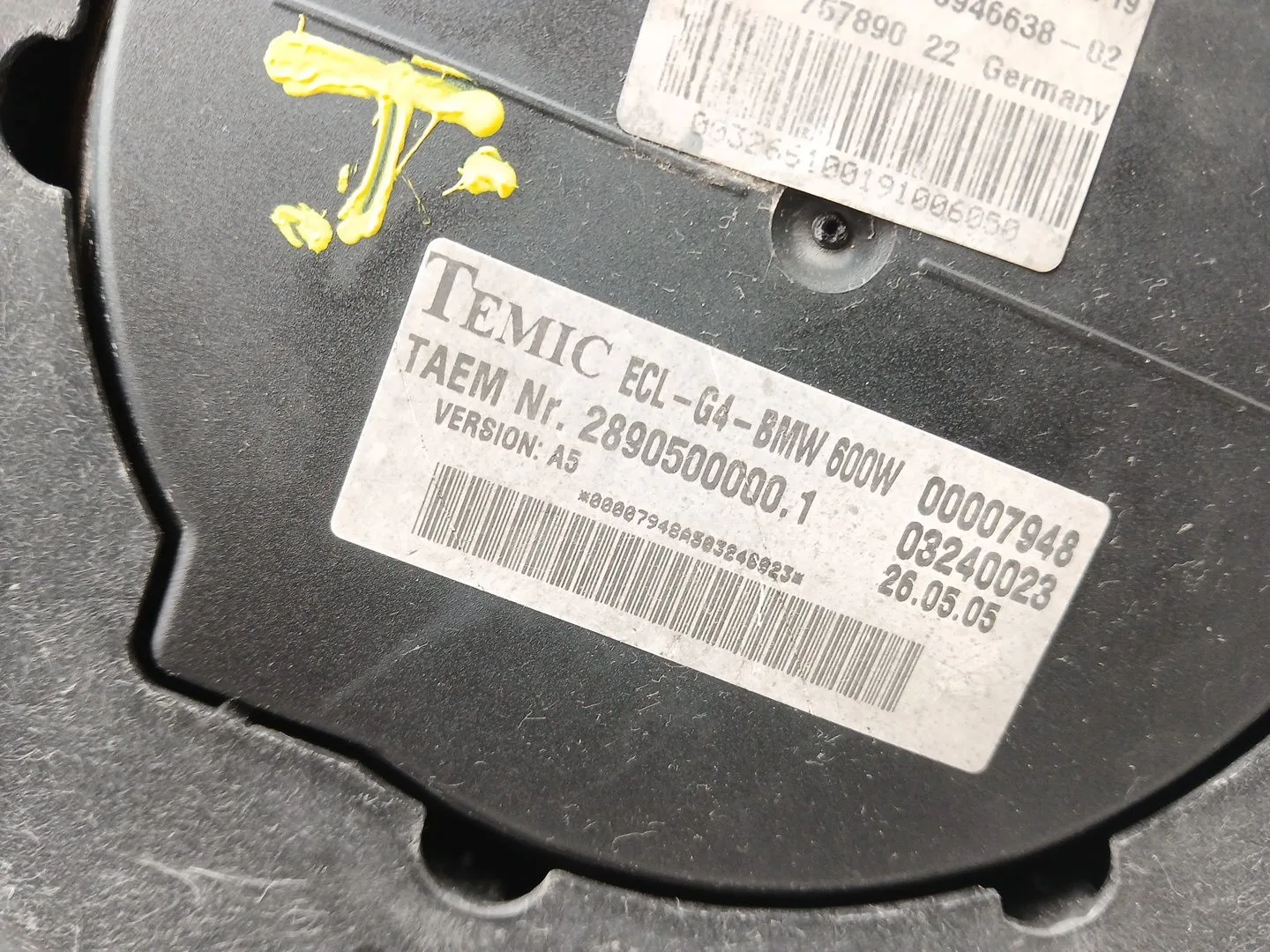 Electroventilador para Bmw X3 (E83)