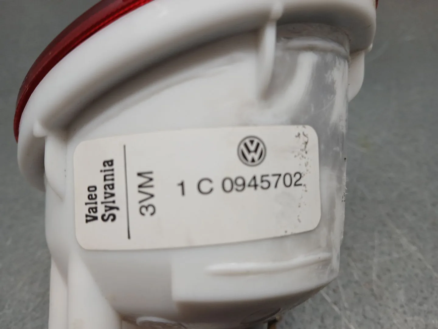 Faro Antiniebla Trasero Derecho para Volkswagen New Beetle (9C1, 1C1)