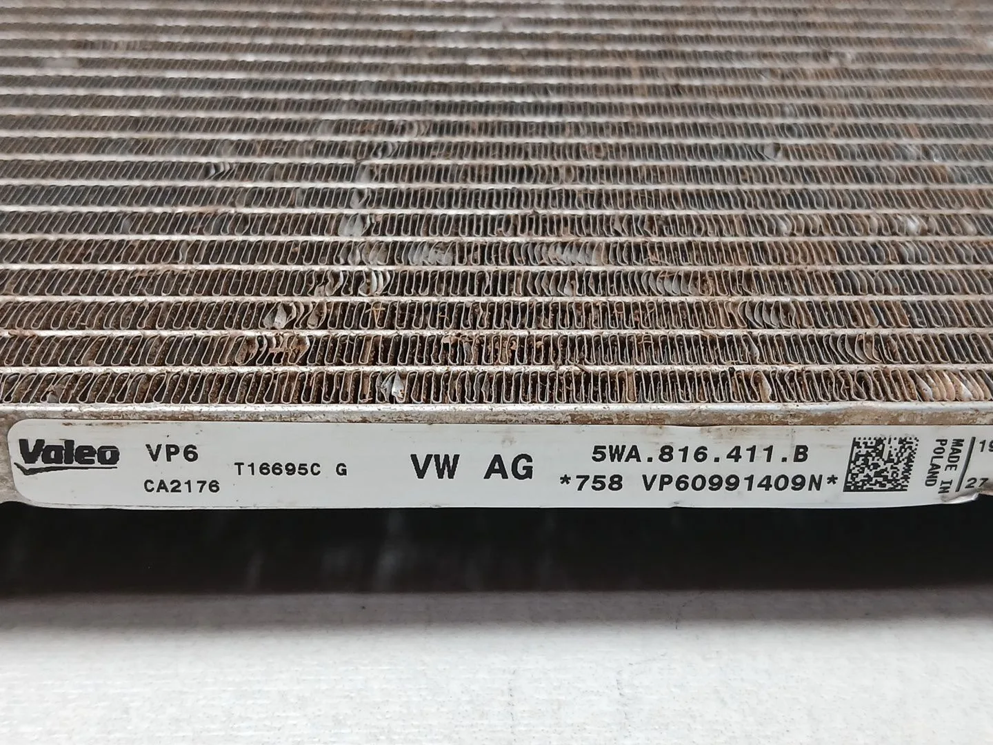 Condensador / Radiador Aire Acondicionado para Cupra Formentor (Km7, Kmp)