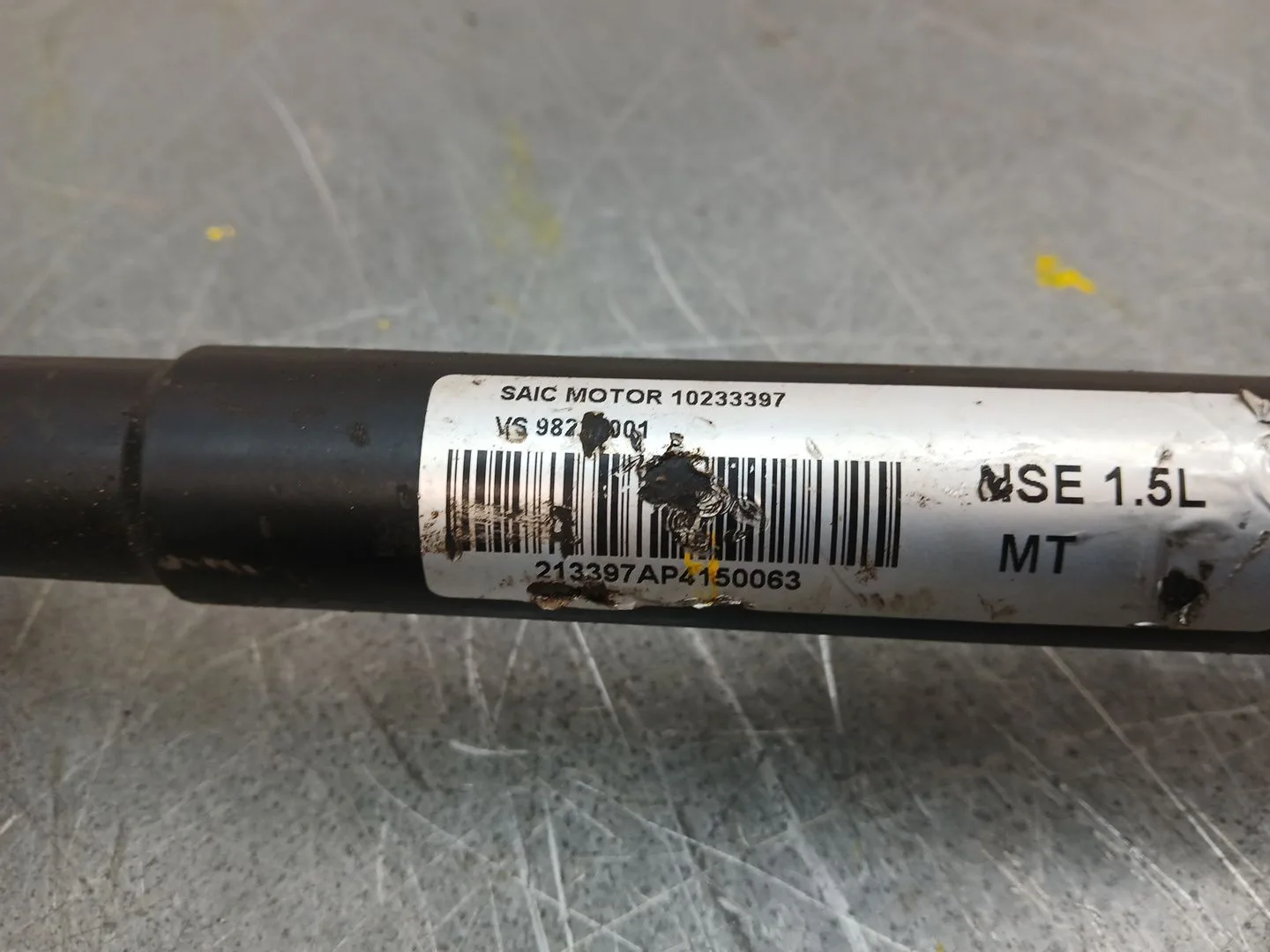 Transmision Delantera Derecha para Mg Zs Suv (Azs1)