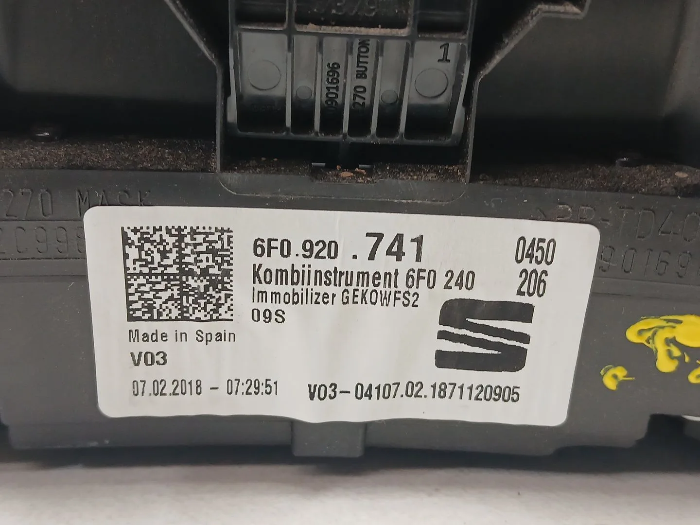 Cuadro Instrumentos para Seat Arona (Kj7, Kjp)