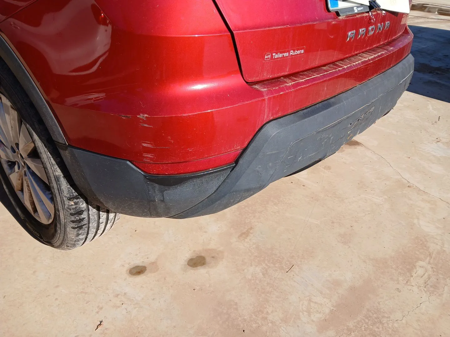 Paragolpes Trasero para Seat Arona (Kj7, Kjp)