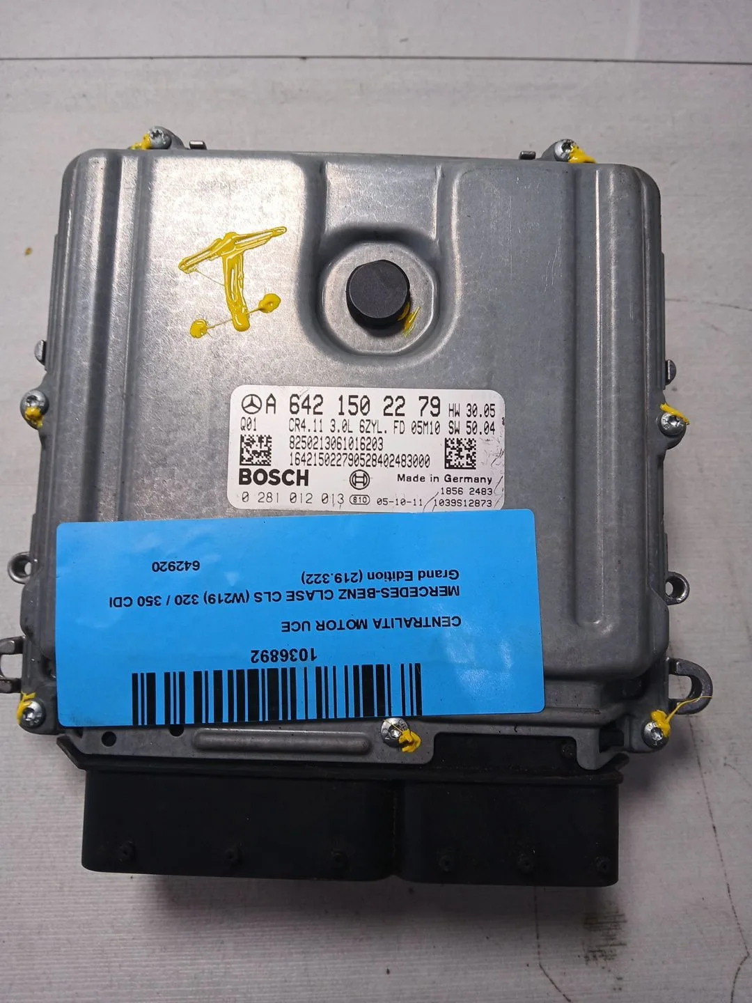 Centralita Motor Uce para Mercedes-Benz Clase Cls (W219)