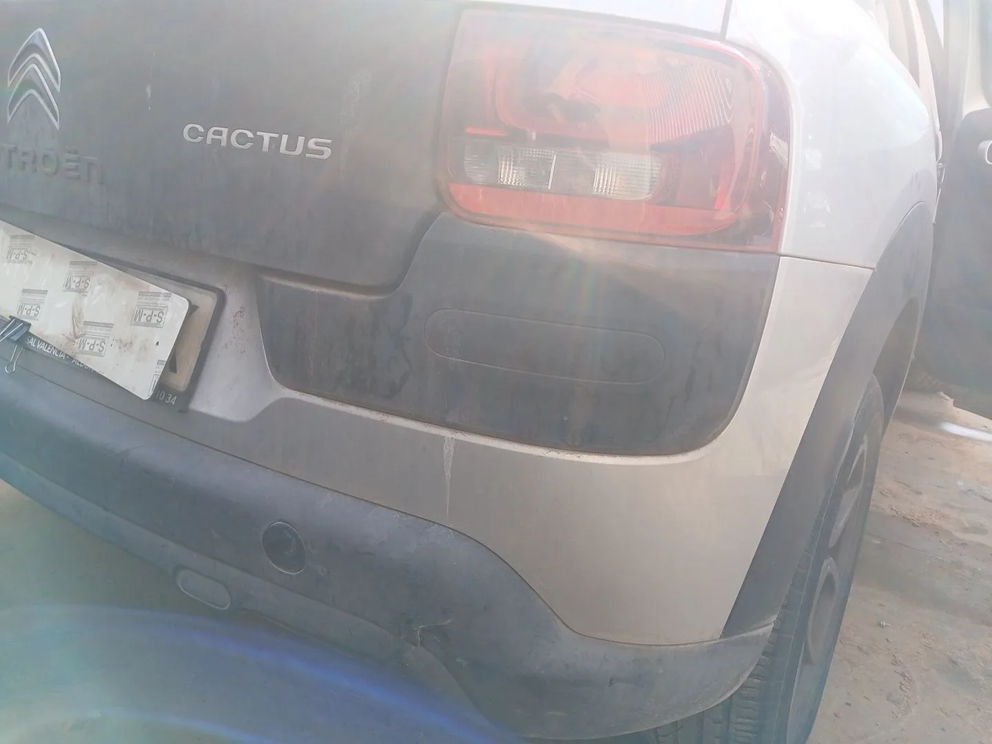 Paragolpes Trasero para Citroën C4 Cactus