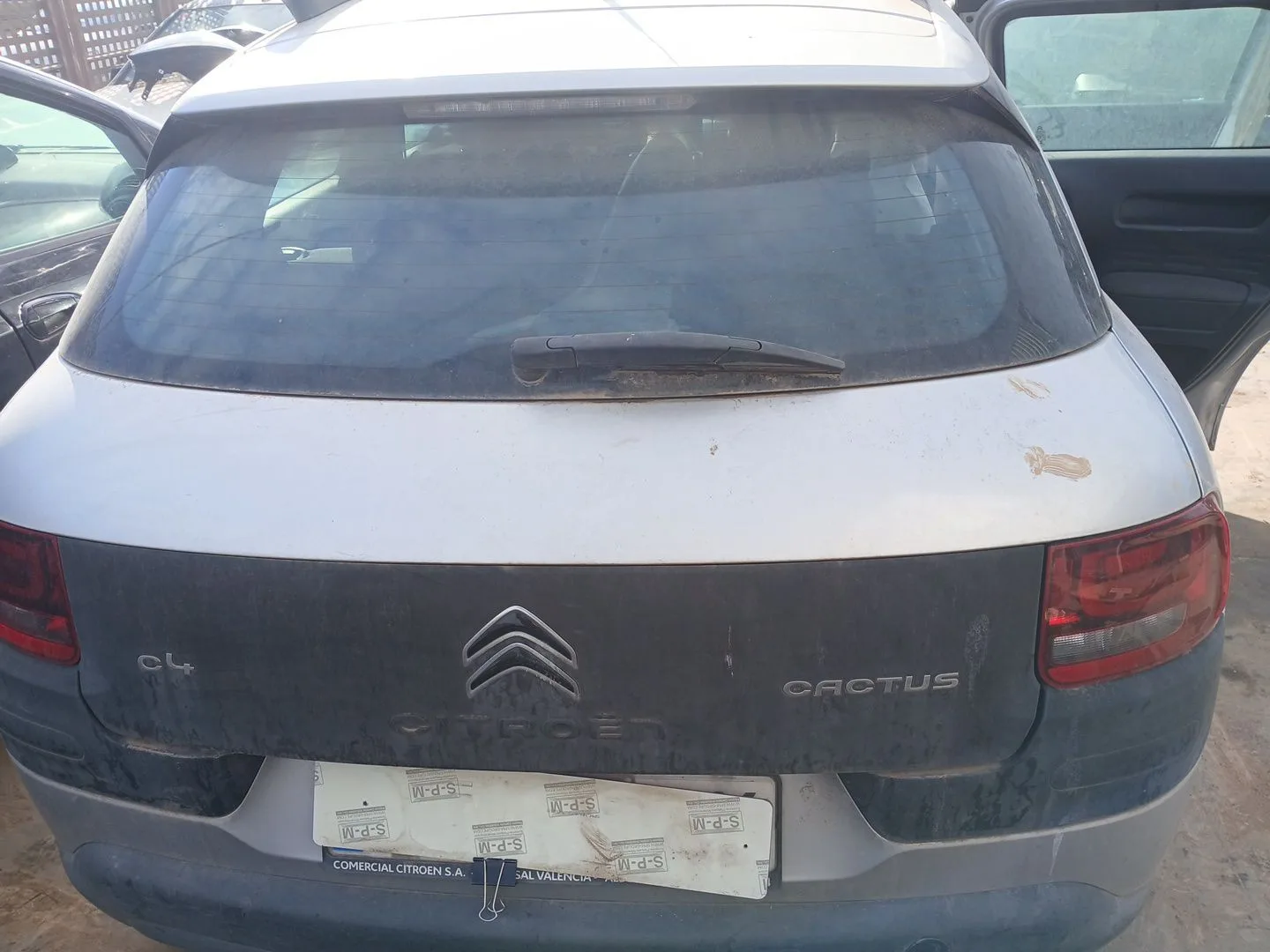 Porton Trasero para Citroën C4 Cactus