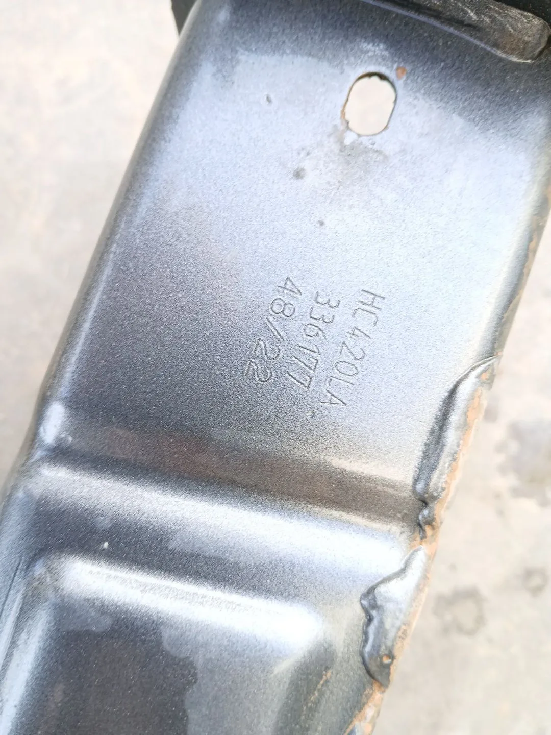 Refuerzo Paragolpes Trasero para Seat Ateca (Kh7, Khp)