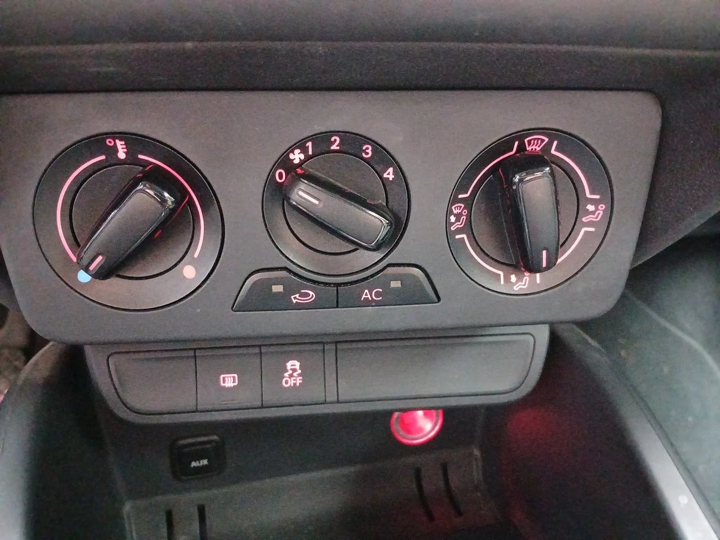 Mando Calefaccion / Aire Acondicionado para Audi A1 (8X1, 8Xk)