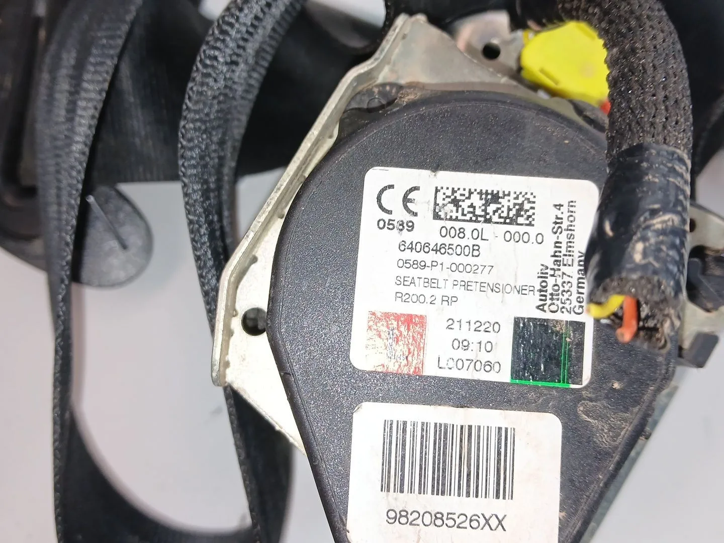 Kit Airbag para Peugeot 208 Ii (Ub_, Up_, Uw_, Uj_)