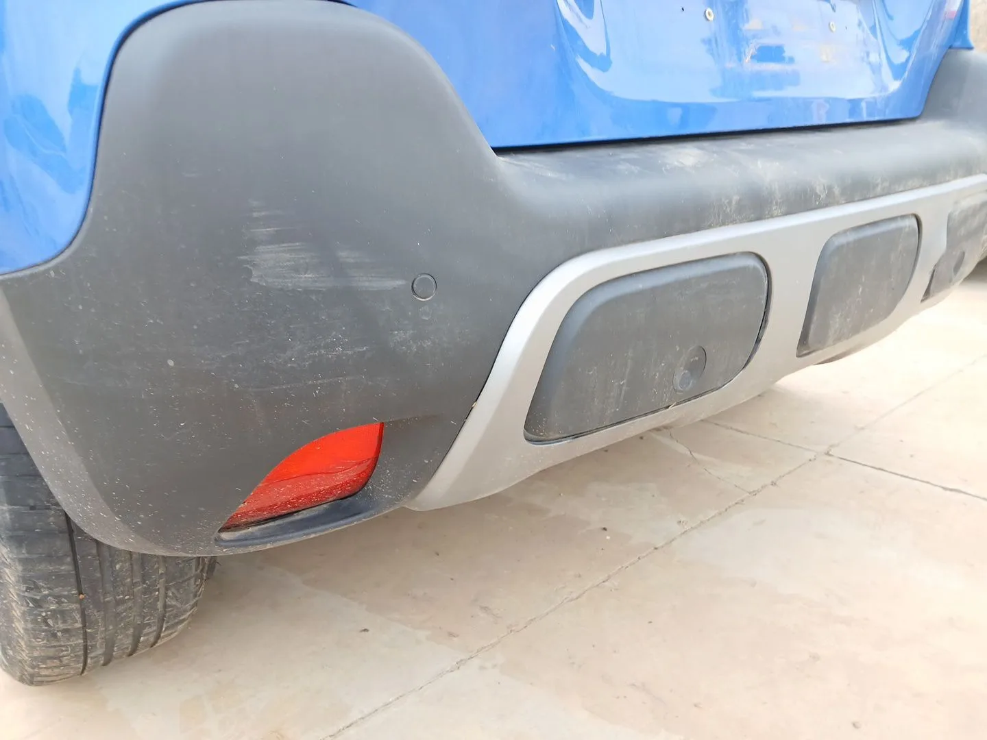 Paragolpes Trasero para Citroën C3 Aircross I (2R_, 2C_)