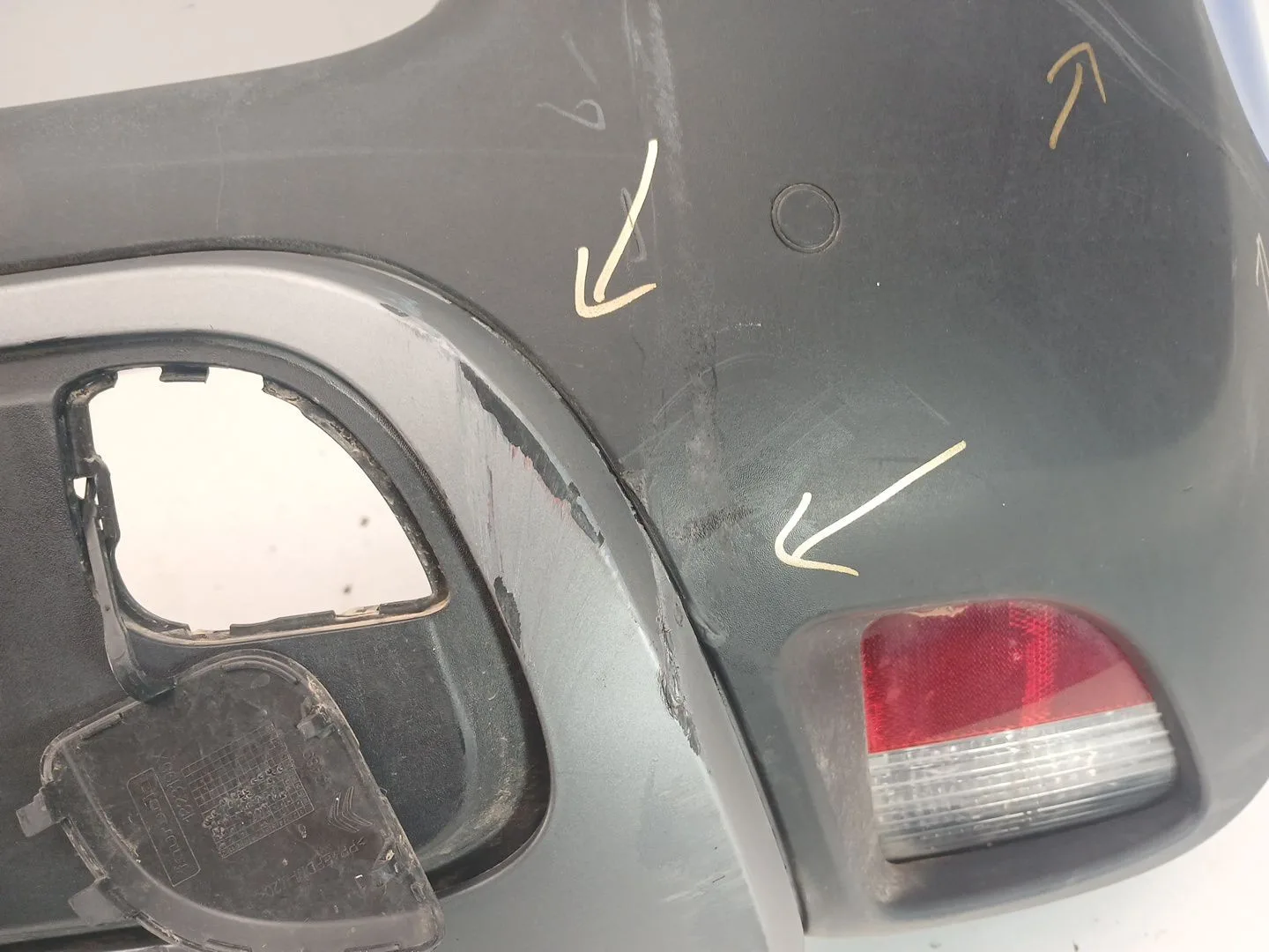 Paragolpes Trasero para Citroën C3 Aircross I (2R_, 2C_)