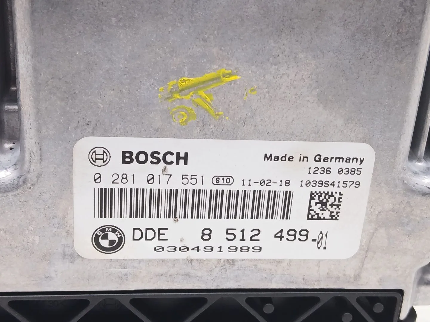Centralita Motor Uce para Bmw X1 (E84)