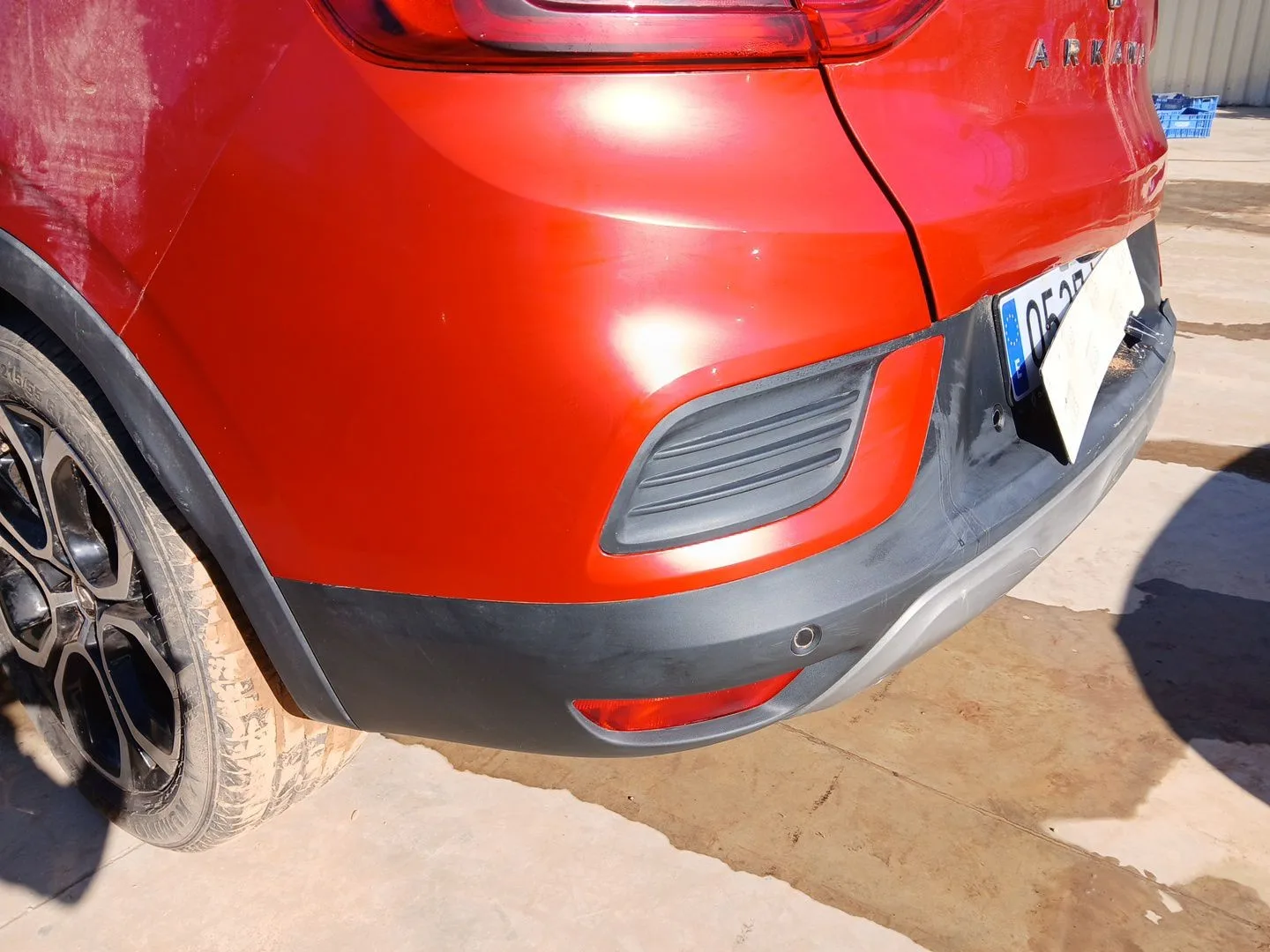 Paragolpes Trasero para Renault Arkana I (Lcm_, Ldn_)