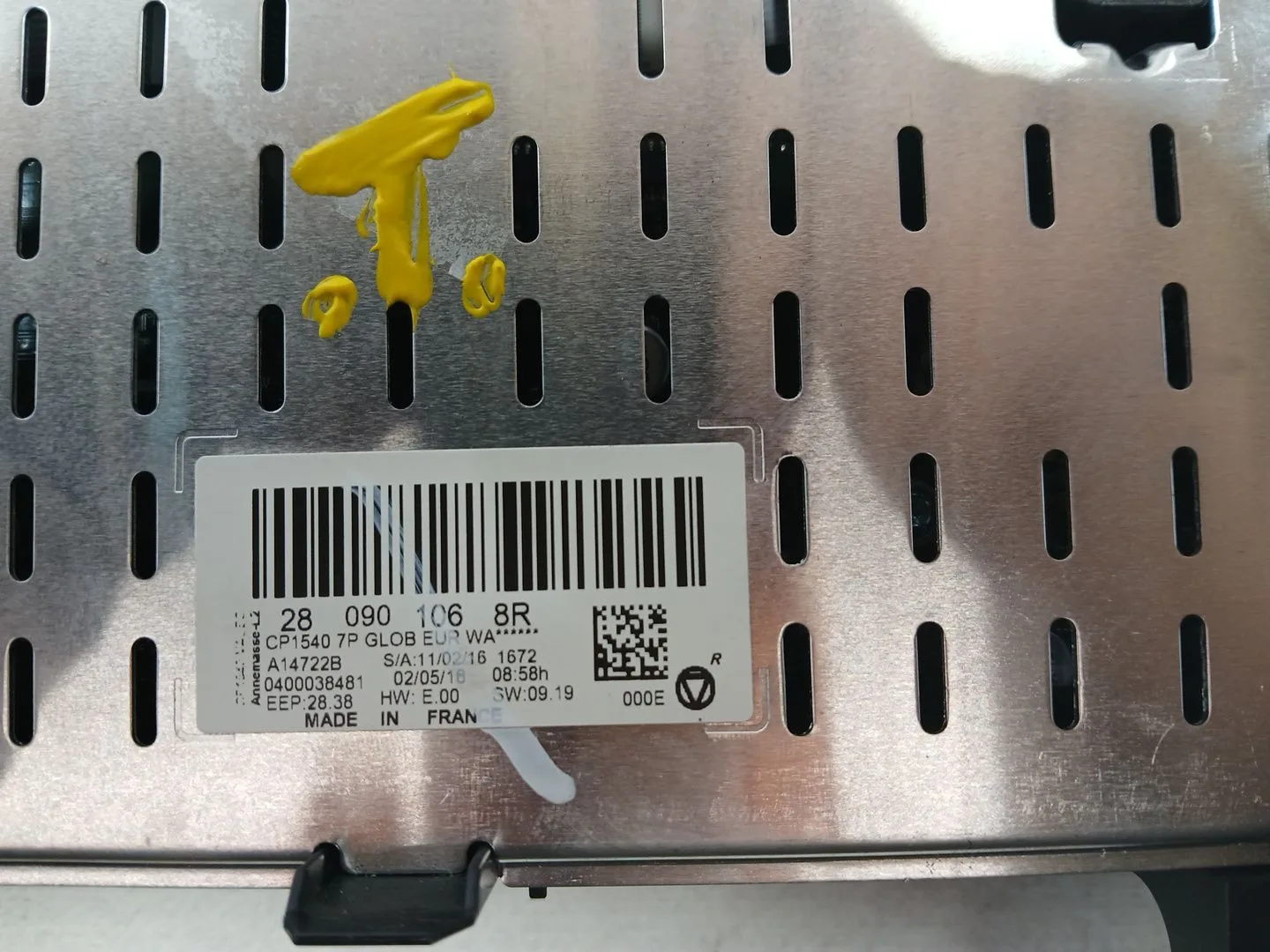 Sistema Audio / Radio Cd para Renault Talisman (Lp_)