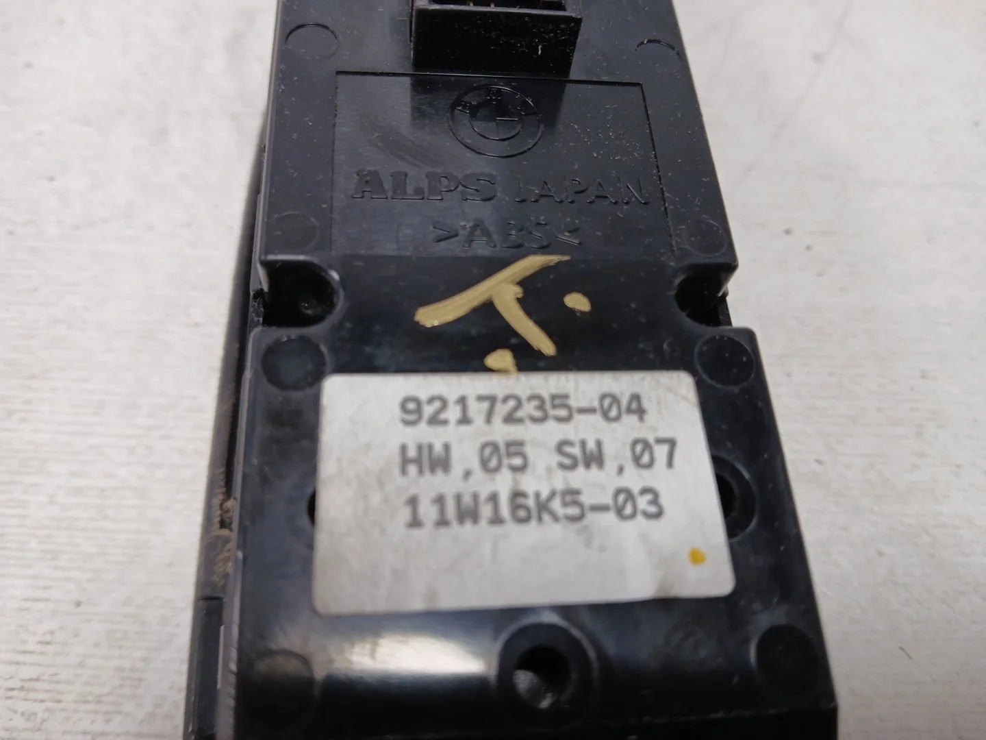 Mando Elevalunas Delantero Izquierdo para Bmw 1 (E87)