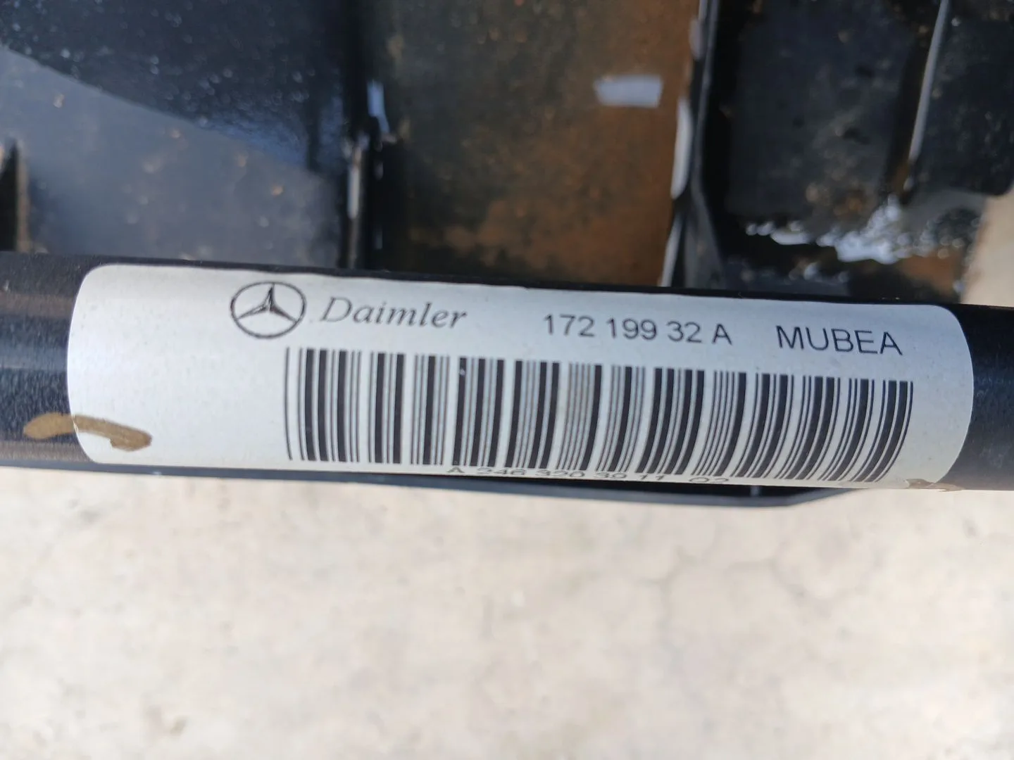 Puente Trasero para Mercedes-Benz Clase A (W176)