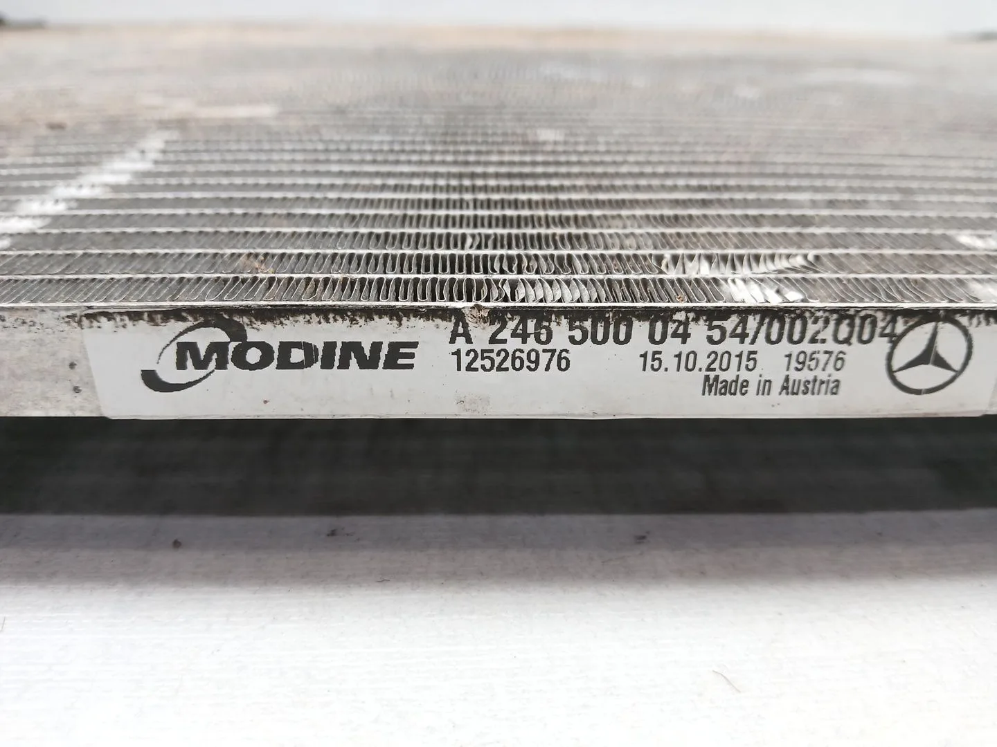 Condensador / Radiador Aire Acondicionado para Mercedes-Benz Clase A (W176)