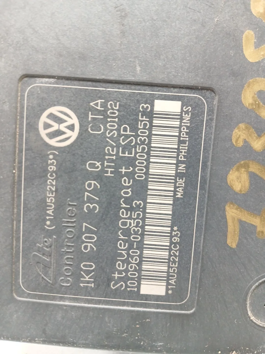 Abs para Volkswagen Jetta Iii (1K2)