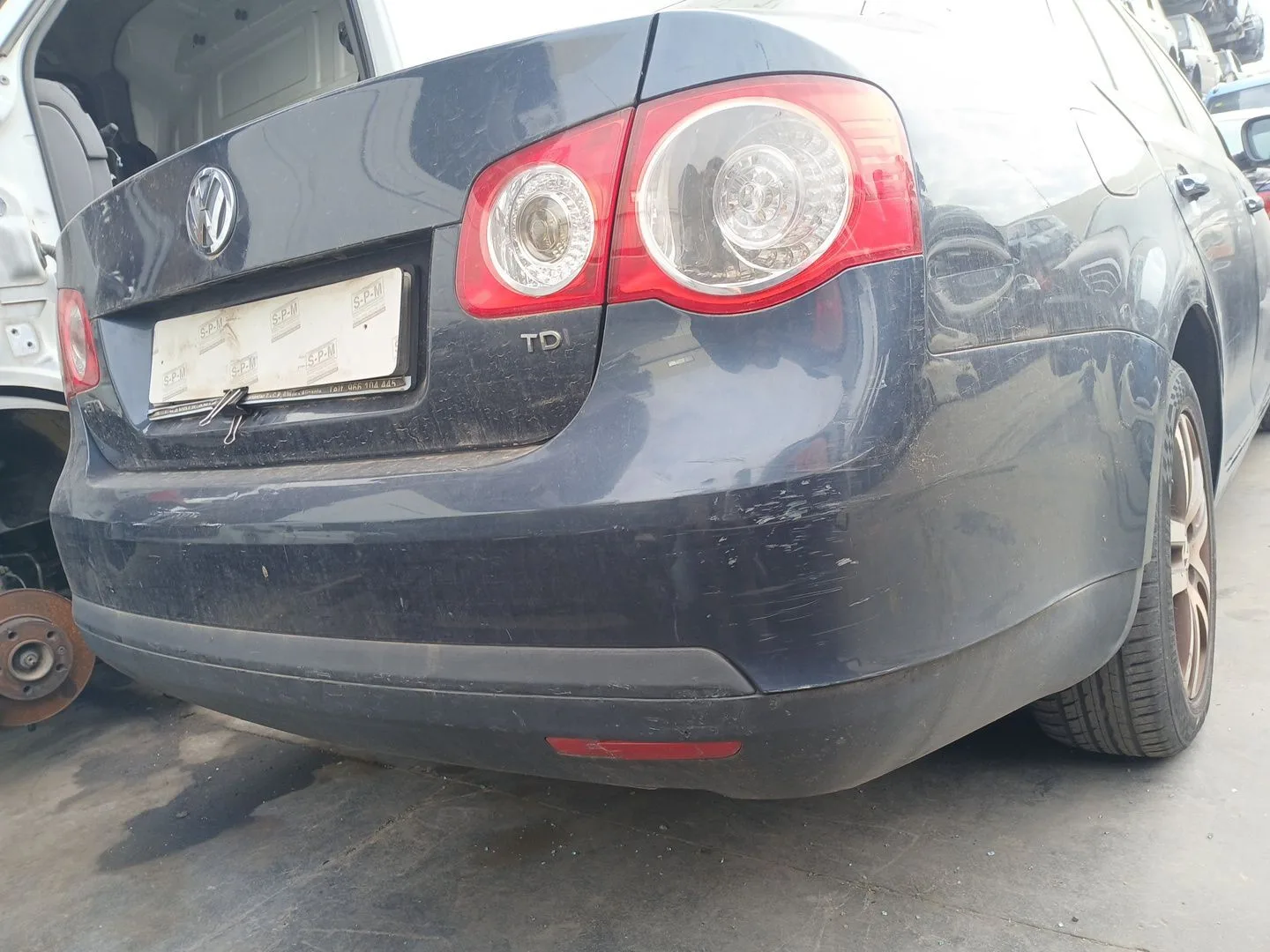 Paragolpes Trasero para Volkswagen Jetta Iii (1K2)