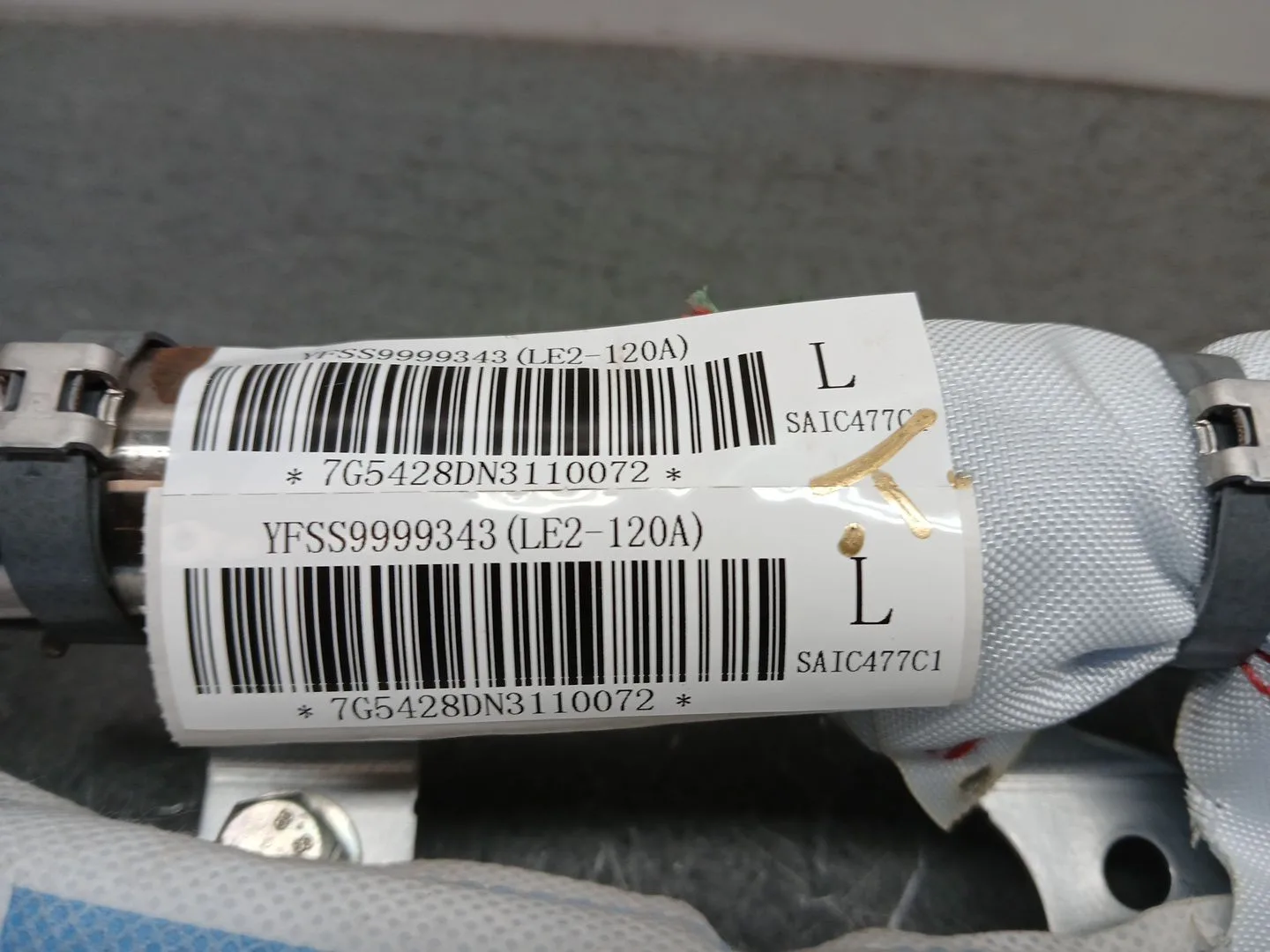 Airbag Cortina Delantero Izquierdo para Mg Zs Luxury