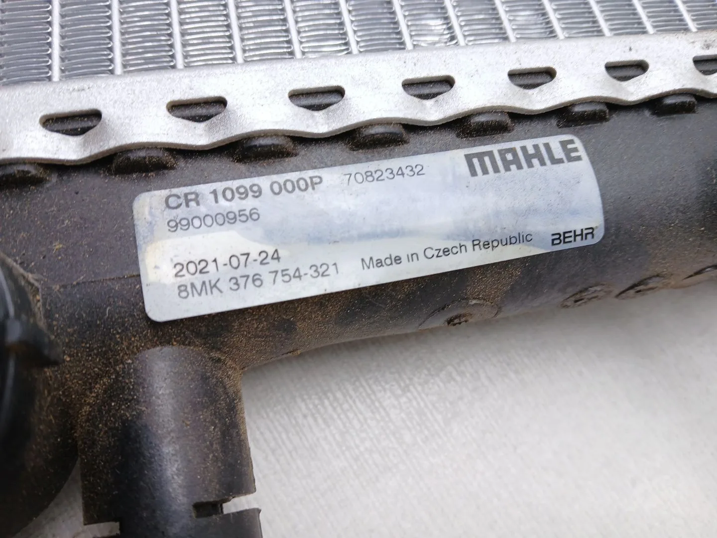Radiador Agua para Opel Insignia A (G09)