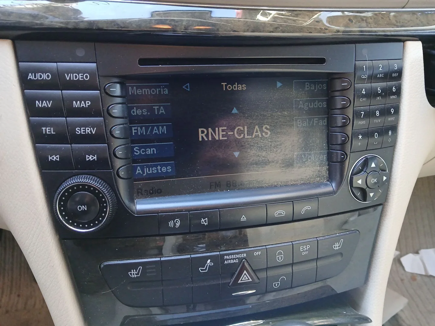 Sistema Audio / Radio Cd para Mercedes-Benz Clase E (W211)