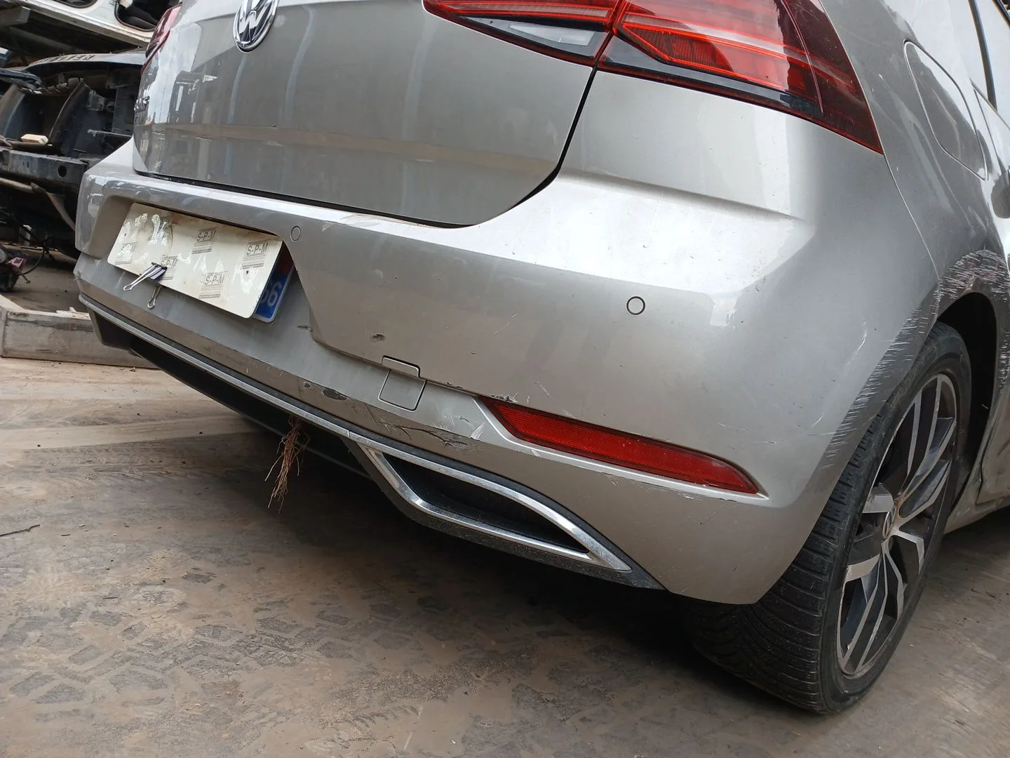 Paragolpes Trasero para Volkswagen Golf Vii (5G1, Bq1, Be1, Be2)