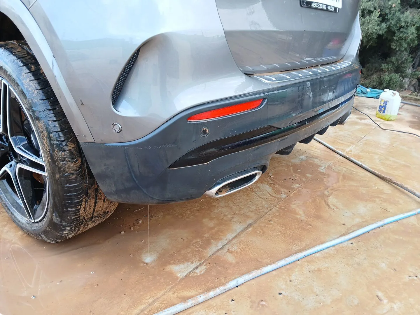 Paragolpes Trasero para Mercedes-Benz Gla (H247)