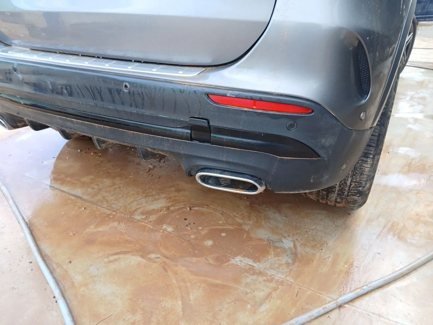 Paragolpes Trasero para Mercedes-Benz Gla (H247)