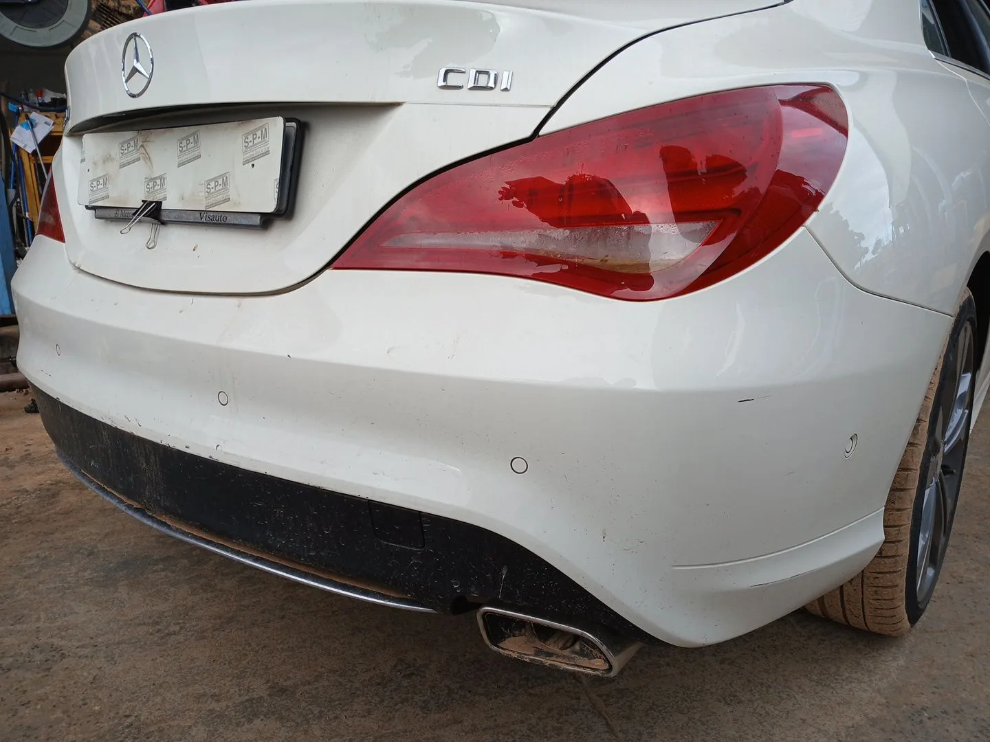 Paragolpes Trasero para Mercedes-Benz Cla Coupe (C117)