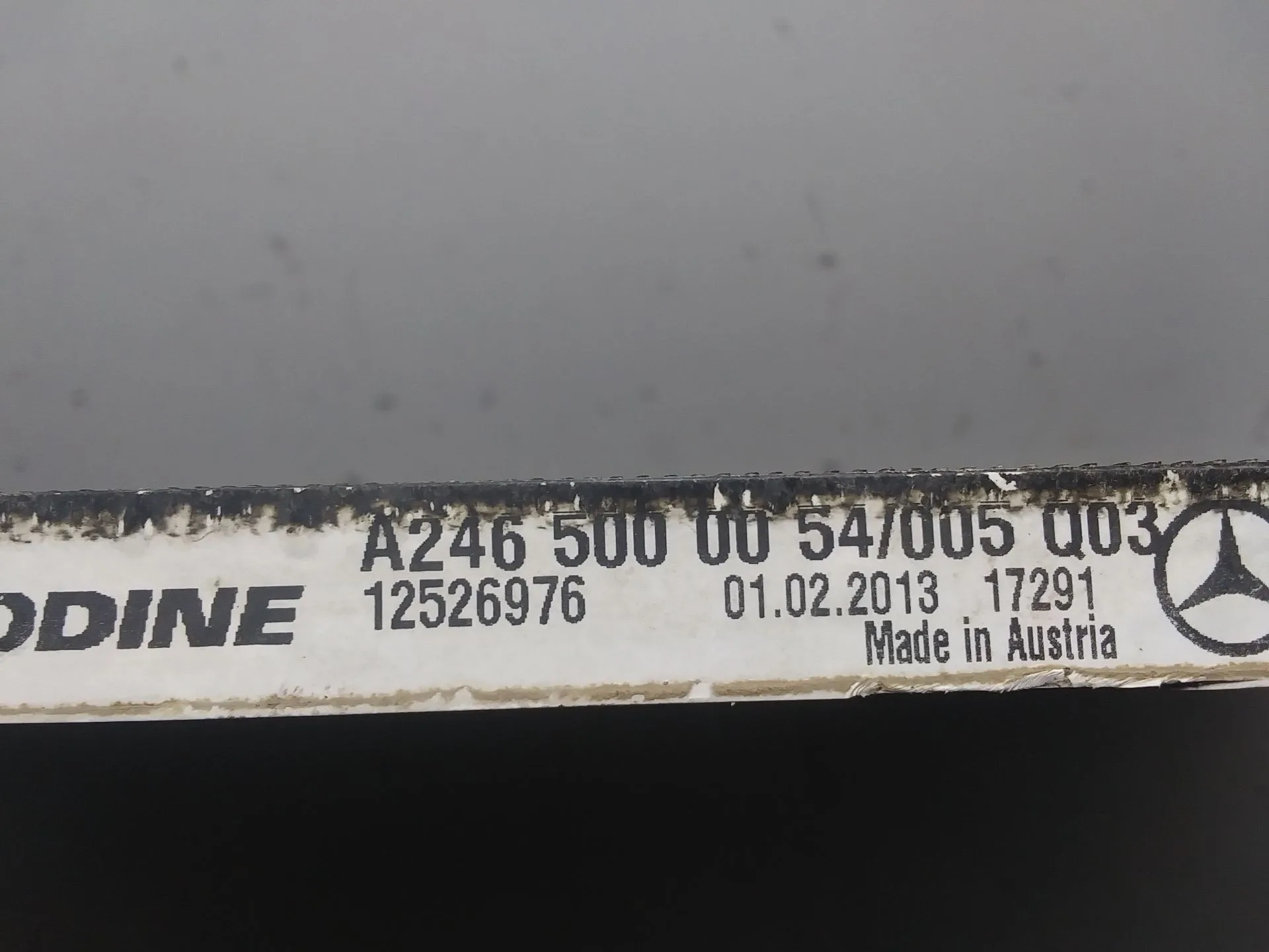 Condensador / Radiador Aire Acondicionado para Mercedes-Benz Cla Coupe (C117)