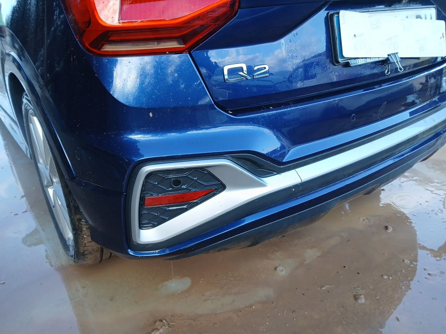 Paragolpes Trasero para Audi Q2 (Gab, Gag)