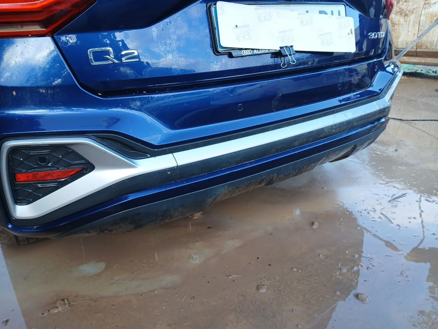 Paragolpes Trasero para Audi Q2 (Gab, Gag)