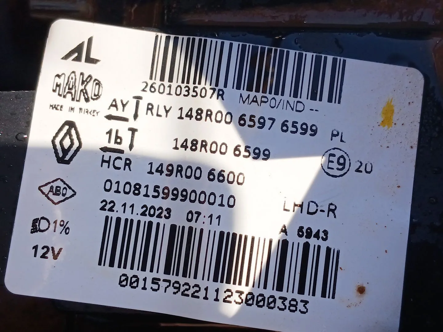 Faro Derecho para Renault Clio V (B7_)