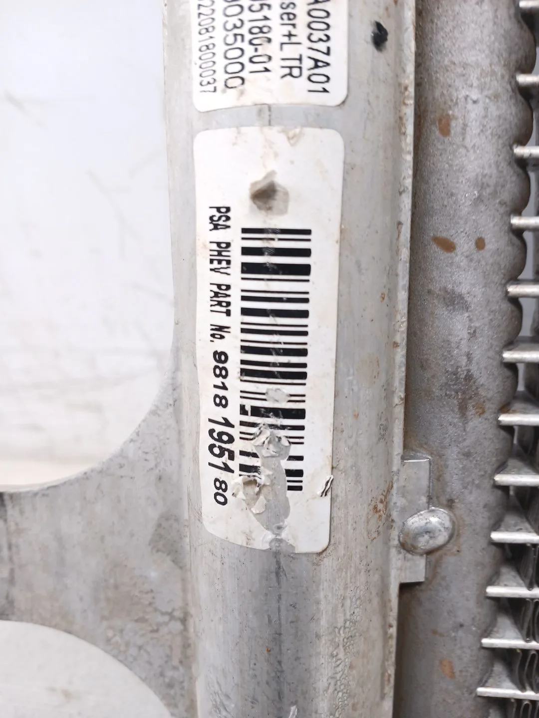 Condensador / Radiador Aire Acondicionado para Opel Astra L (Ov5)