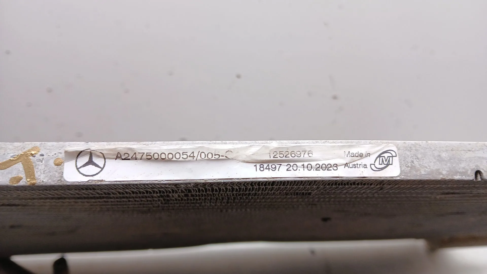 Condensador / Radiador Aire Acondicionado para Mercedes-Benz Gla (H247)