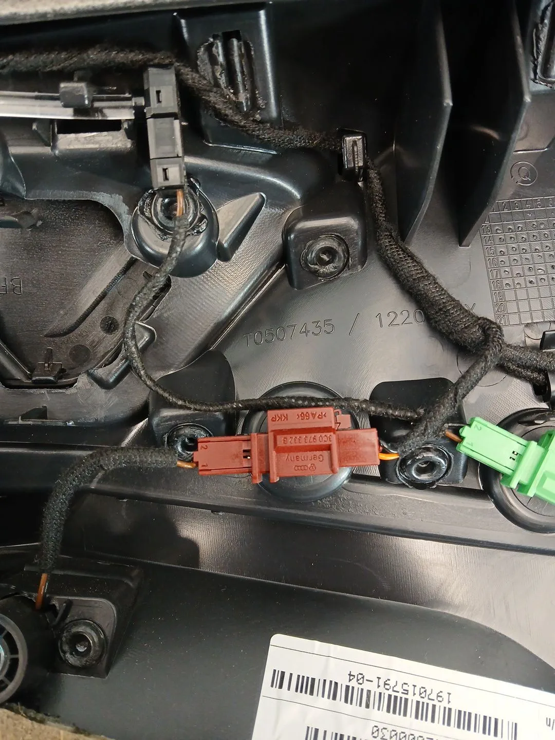 Guarnecido Puerta Delantera Derecha para Volkswagen Golf Vii (5G1, Bq1, Be1, Be2)