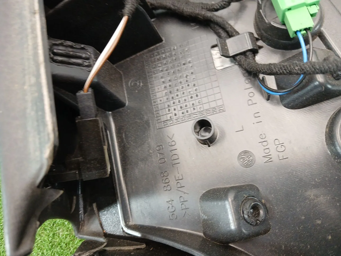 Guarnecido Puerta Delantera Izquierda para Volkswagen Golf Vii (5G1, Bq1, Be1, Be2)