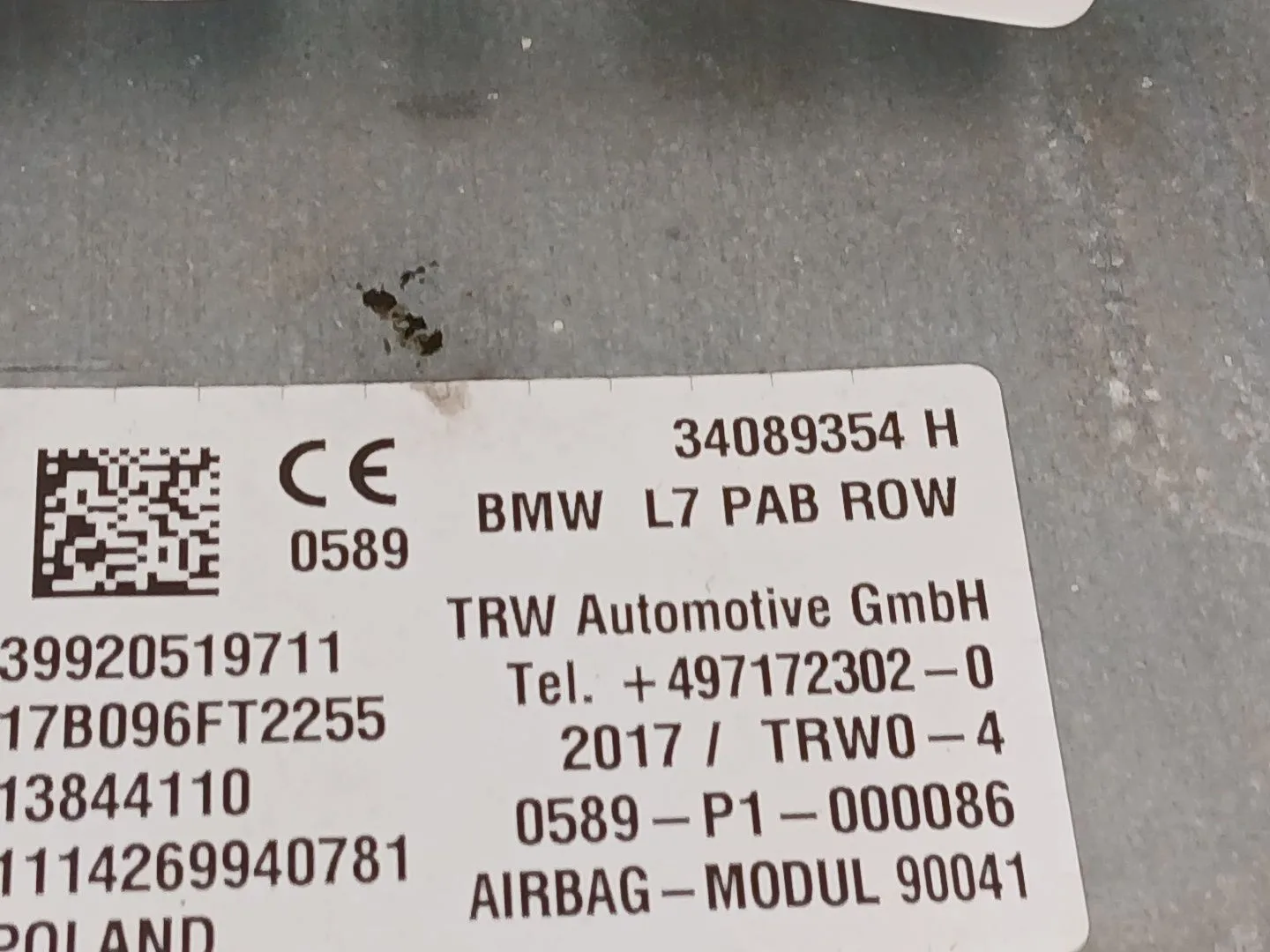 Kit Airbag para Bmw 1 (F20)