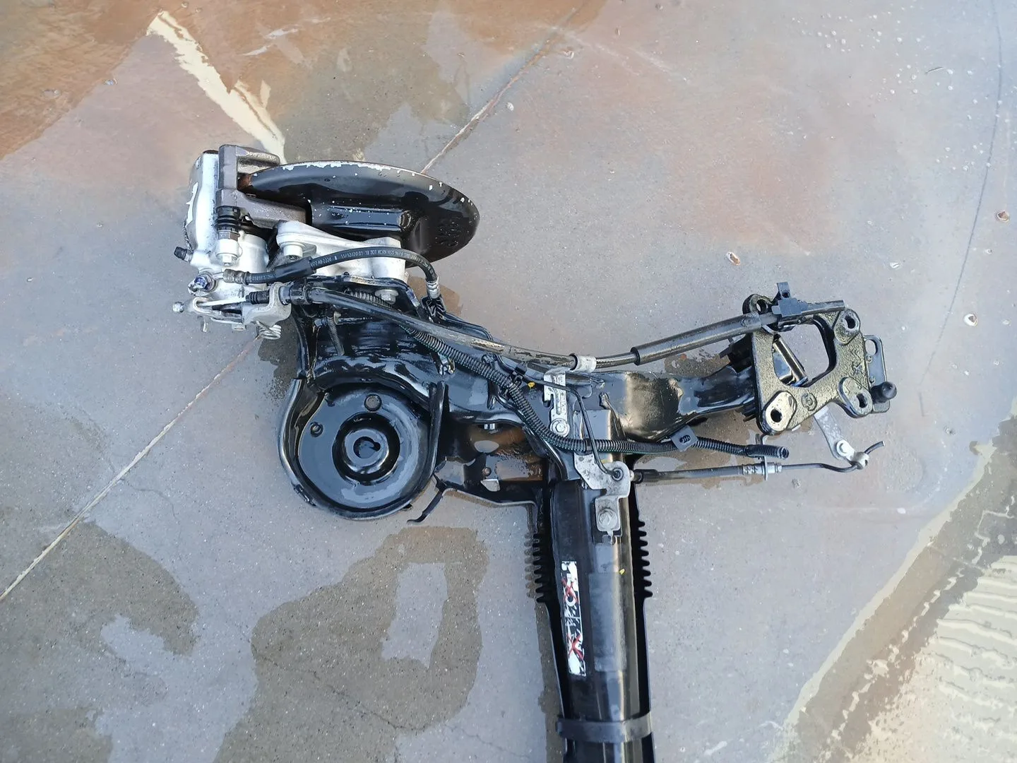 Puente Trasero para Citroën Berlingo Furgoneta/Monovolumen (K9)