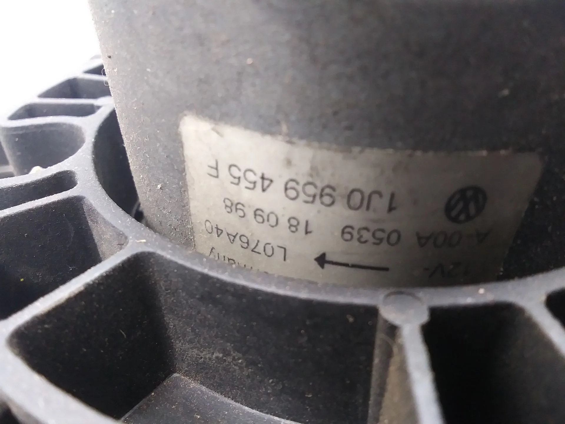 Electroventilador para Audi Tt (8N3)
