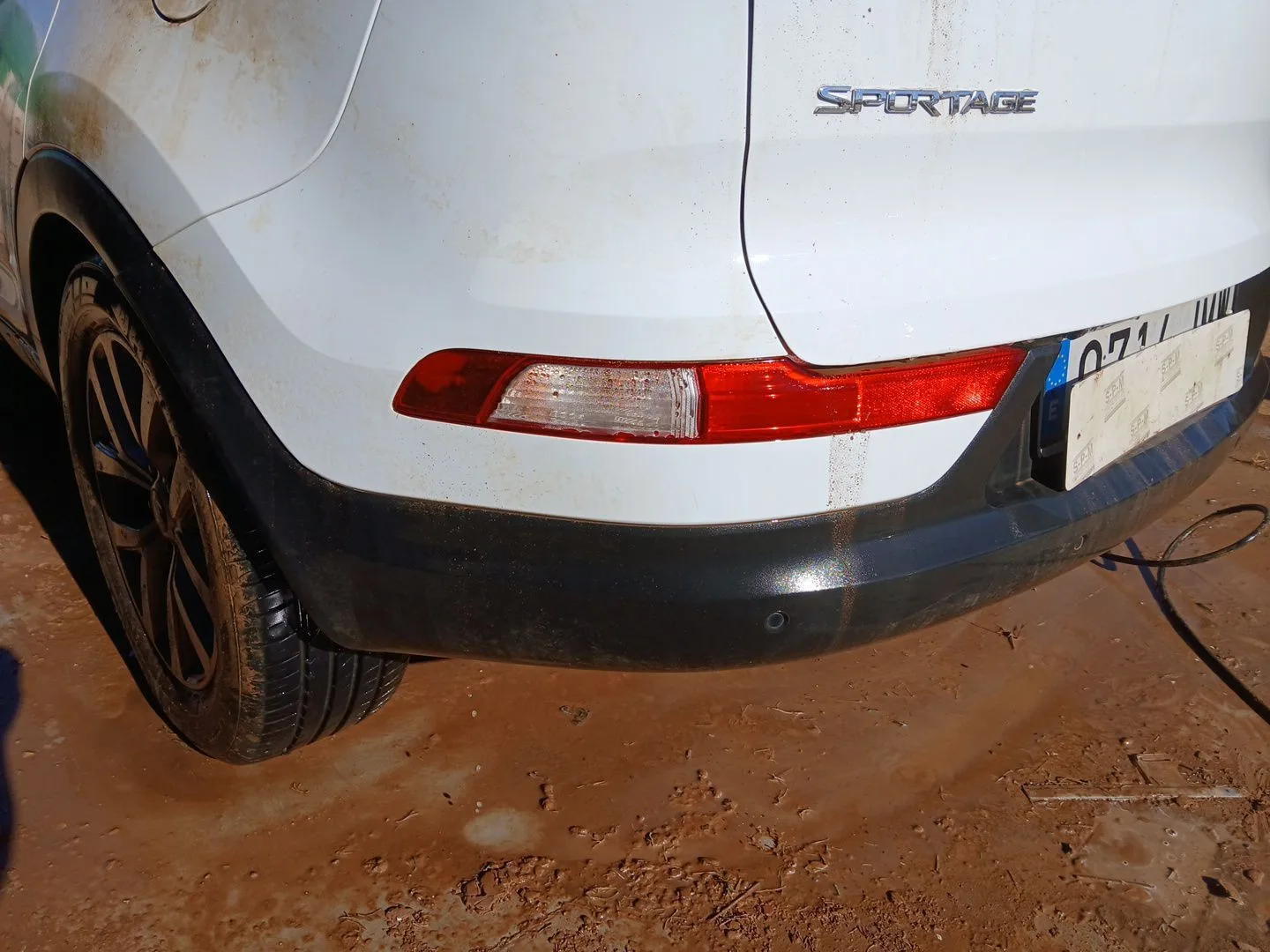 Paragolpes Trasero para Kia Sportage Iv (Ql, Qle)