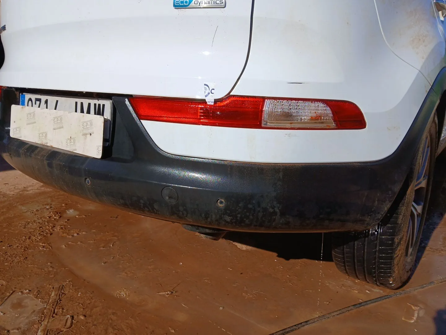 Paragolpes Trasero para Kia Sportage Iv (Ql, Qle)