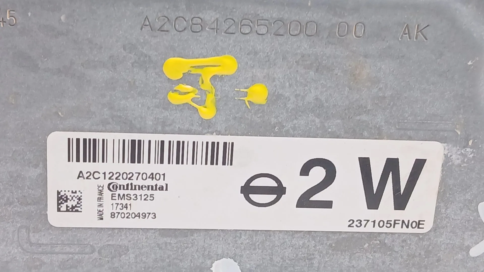 Centralita Motor Uce para Nissan Micra V (K14)